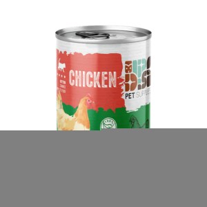 دی پی اس کنسرو نچرال گوشت مرغ بچه گربه 400 گ