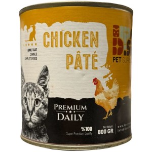 دی پی اس کنسرو مرغ گربه بالغ 800 گ