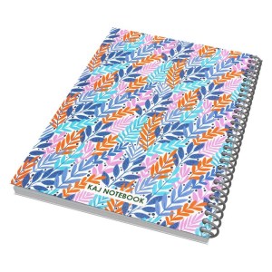 کاج دفتر 80 برگ سیمی طلقی