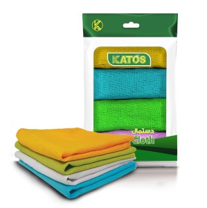 کاتوس دستمال آبگیری و نظافت پنبه ای(140)