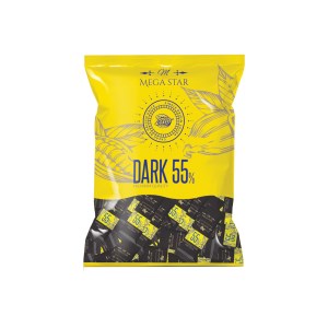 مگا استار شکلات دارک 55% 1000گ