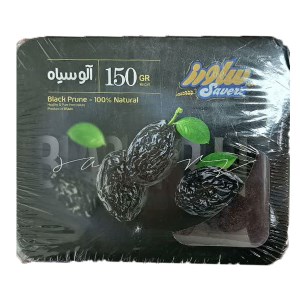 ساورز آلو سیاه ظرفی150گ