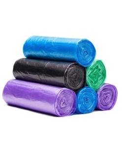 مرمر کیسه زباله بنددار15عددی(80*65)