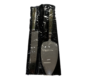 کارد و پالت فلزی دسته اکلیلی