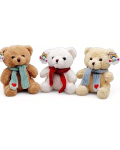 عروسک خرس شال گردنی 25س