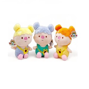 عروسک دختر سه رنگ کیف دار