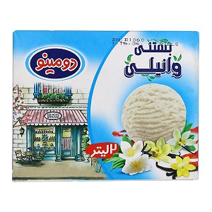 دومینو بستنی 2 لیتری وانیل