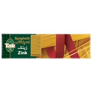 تک ماکارون اسپاگتی زینک پلاس 500 گرم جعبه