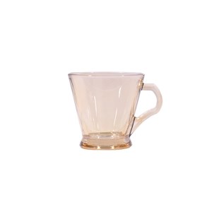 کاوه نیم لیوان دسته دار فرگو صورتی(6عددی)