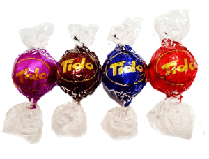 شیرین عسل شکلات مغزدار توپی تیدو فله