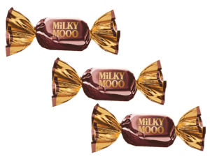 شیرین عسل تافی کره ای مغز دار میلکی مووو فله