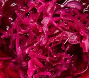 ترشی گل کلم قرمز فله