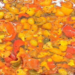 ترشی پیتزایی (سالاد) فله