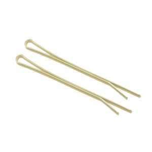 گیره مو فلزی طلایی