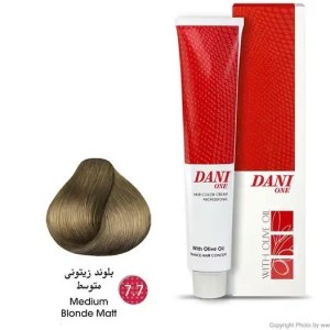 رنگ مو قهوه ای زیتونی تیره 3/7 دنی وان