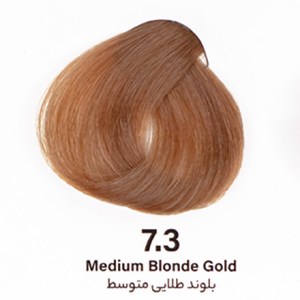 رنگ مو بدون آمونیاک بلوند طلایی متوسط 7/3دنی وان 100 میل