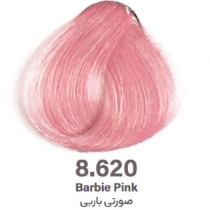 رنگ مو بدون آمونیاک صورتی باربی 8/620دنی وان 100 میل