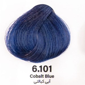 رنگ مو بدون آمونیاک آبی کبالتی 6/101دنی وان 100 میل