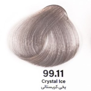 رنگ مو بدون آمونیاک یخی کریستالی 99/11دنی وان 100 میل