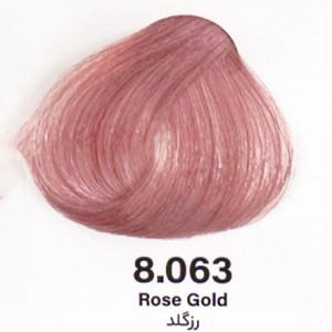 رنگ مو بدون آمونیاک رزگلد 8/063دنی وان 100 میل