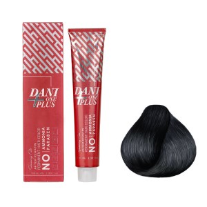 رنگ مو بدون آمونیاک دودی کربن بلک 1/1 دنی وان 100 میل