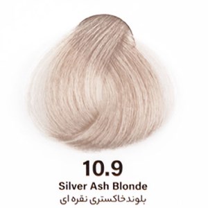 رنگ مو بدون آمونیاک بلون خاکستری نقره ای 10/9 دنی وان 100 میل
