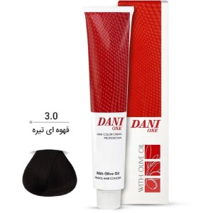 رنگ موی قهوه ای تیره 3/0 دنی وان