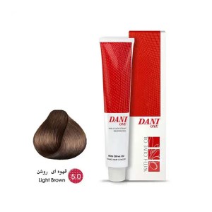 رنگ مو قهوه ای روشن 5/0 دنی وان