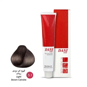 رنگ مو قهوه ای دودی روشن 5/1 دنی وان