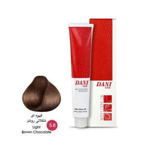 رنگ مو قهوه ای شکلاتی روشن 5/8 دنی وان