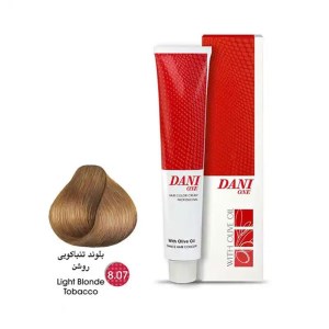 رنگ مو بلوند تنباکویی روشن 8/07 دنی وان