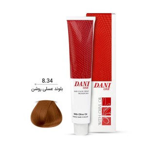 رنگ مو بلوند عسلی روشن 8/34 دنی وان