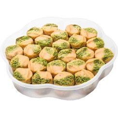 سوهان آردی جعبه طرح گل 500 گرم ( شیرینی سنتی یزد )