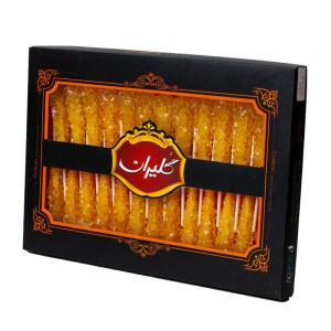 گلیران نبات زعفرانی نی دار 24 عددی*