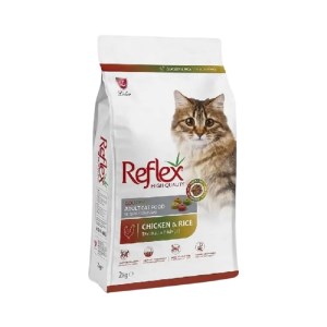 ریلکسی غذای خشک مولتی کالر مرغ و برنج گربه 2ک