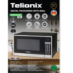 تلیونیکس ماکروویو 30 ل مدل TMO-4304