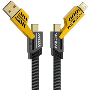 کابل شارژر USB چهار کاره