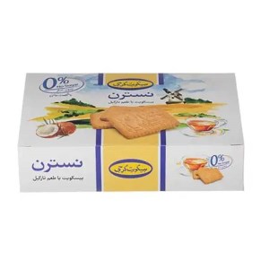 گرجی بیسکوییت نسترن بدون شکر نارگیلی 350 گ