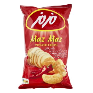 مزمز چیپس فلفل نمکی 60گ