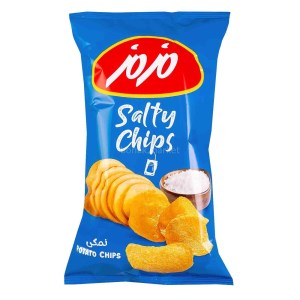 مزمز چیپس ساده نمکی 60گ