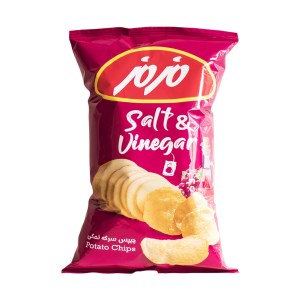 مزمز چیپس سرکه نمکی 60گ