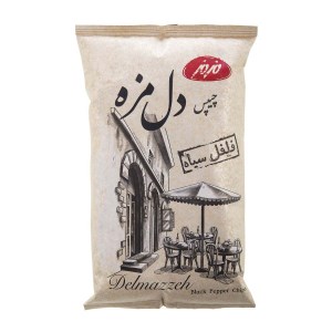 چیپس دل مزه فلفل سیاه 90 گرم مزمز