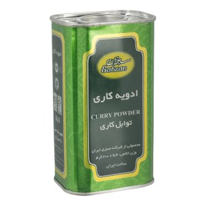 سبزان ادویه کاری قوطی 200 گ