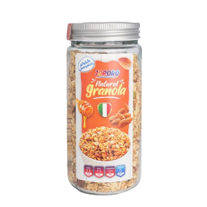 جوپرو گرانولا عسل و بادام درختی رژیمی 380گ