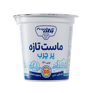 ماست لیوانی پرچرب 900 گرم پگاه