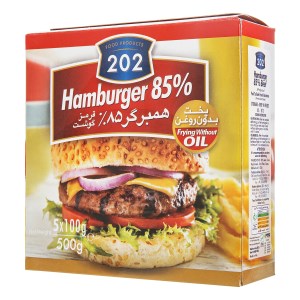 202 همبرگر ویژه 85%