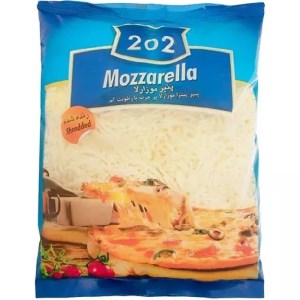 202 پنیر پیتزا موزالا پر چرب 360 گ