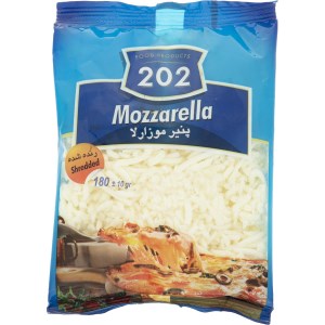 202 پنیر پیتزا موزارلا 180گ
