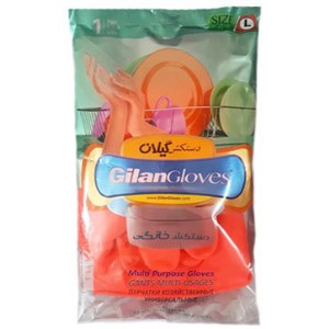 گیلان دستکش خانگی ساق کوتاه بزرگ