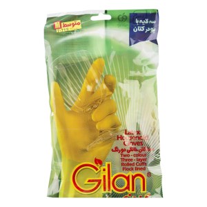 گیلان دستکش خانگی متوسط دو رنگ